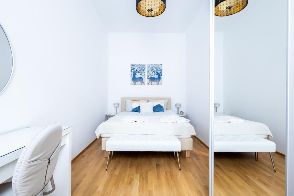 Orestaliving - Spacious 2Br On The Danube Canal Vídeň Exteriér fotografie